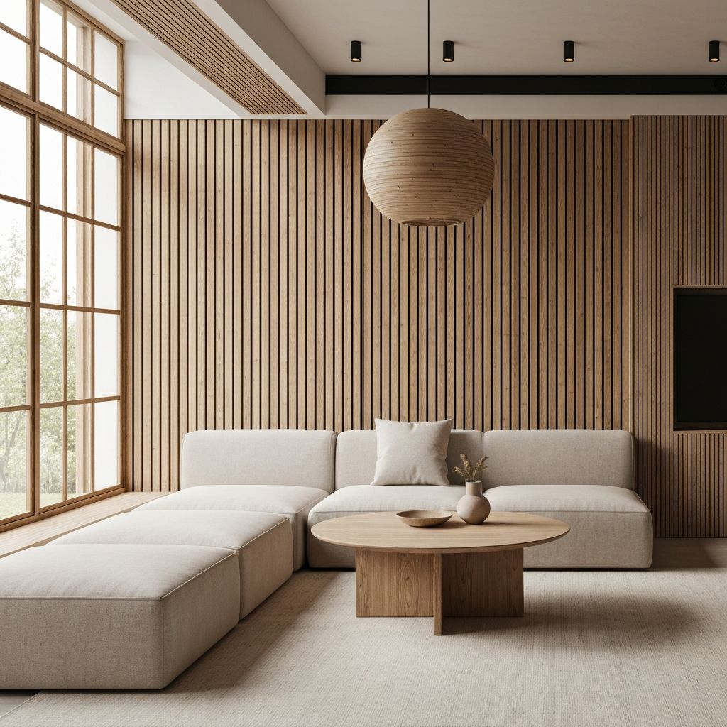 Modern minimalist living room